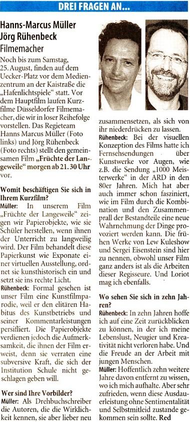 WZ Interview 22. August 2007